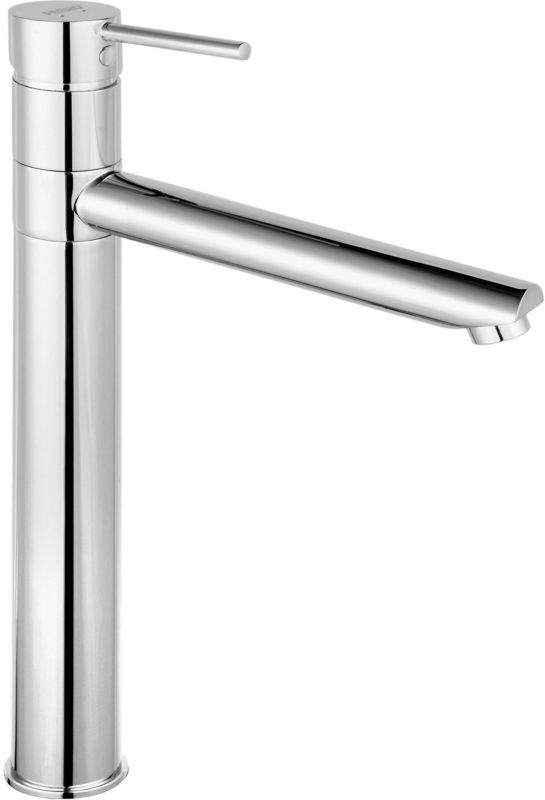 Bateria umywalkowa Ferro Fiesta chrom jednouchwytowa, bez korka, wylewka ruchoma, 1 szt.