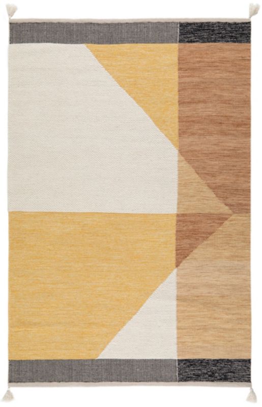 Dywan GoodHome Bi Fabric 160 x 230 cm żółty