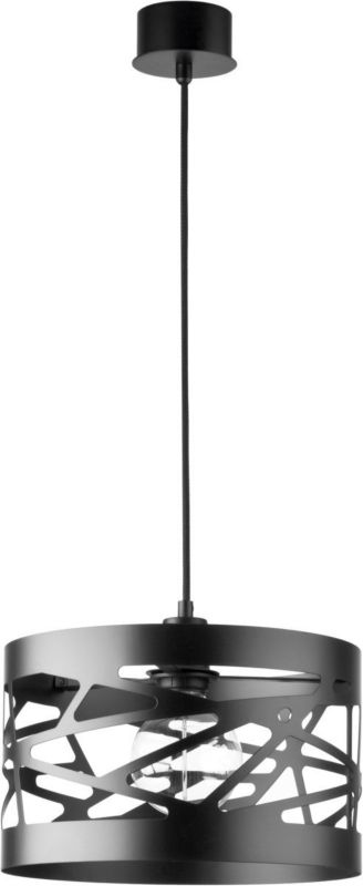 Lampa wisząca Sigma Lighting Moduł Frez 5190 czarna dekoracyjna 1xE27 x 1 szt.