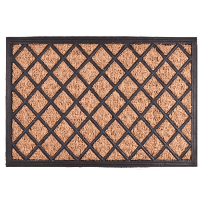 Wycieraczka Panama kokos guma romby Direct Home & Garden 40X60 cm 1 szt.