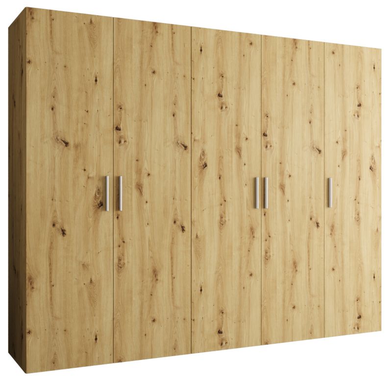 Szafa uchylna Abiks BARI 1 250 wys. 202 cm Artisan + u. Srebrny 1 szt