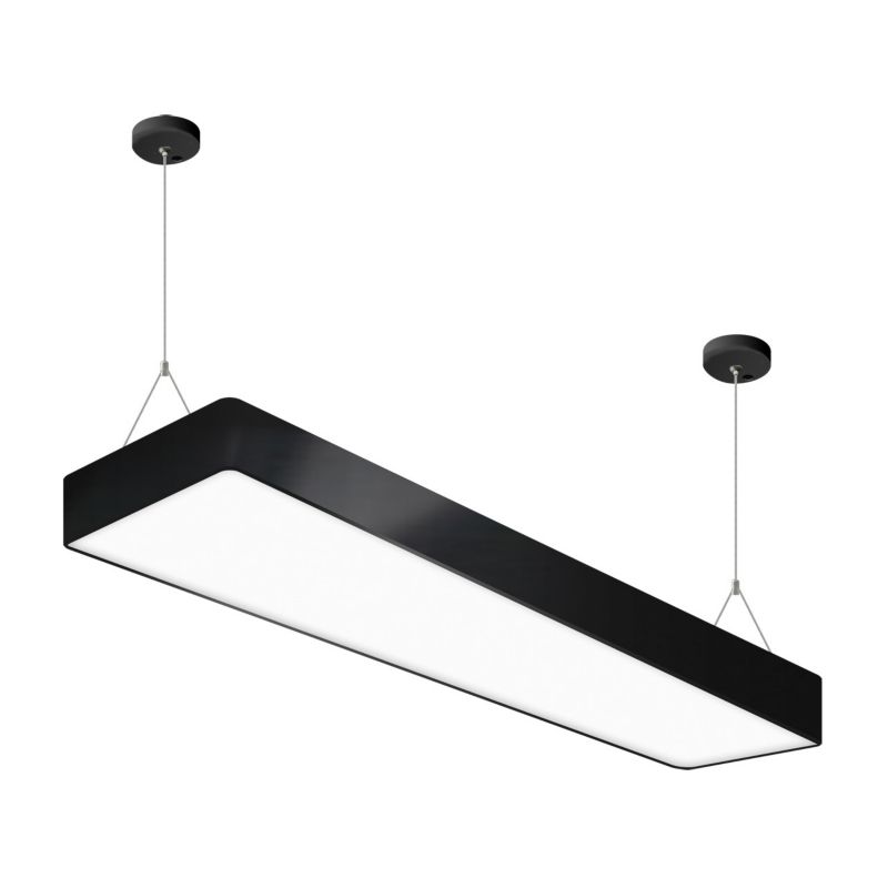 Lampa wisząca Struhm Flara 6324 czarno-biała nowoczesna wbudowany LED 24W 1 szt.