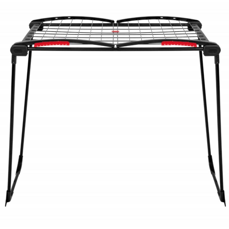 Składana suszarka na pranie Springos rozkładana, balkonowa z haczykami na skrzydłach 1 szt.