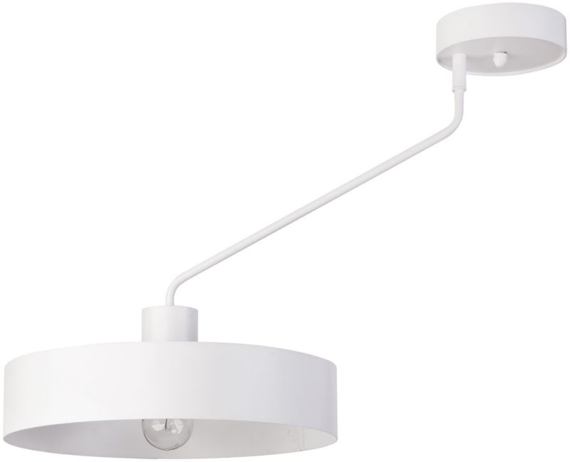 Lampa sufitowa wisząca Sigma Lighting Jumbo 3033 biała nowoczesna 1xE27 x 1 szt.