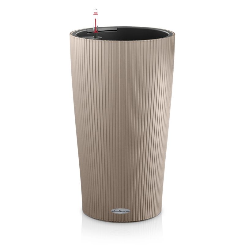 Doniczka Lechuza Do Domu Ogrodu Cilindro 32 Piaskowy Brąz 1 szt