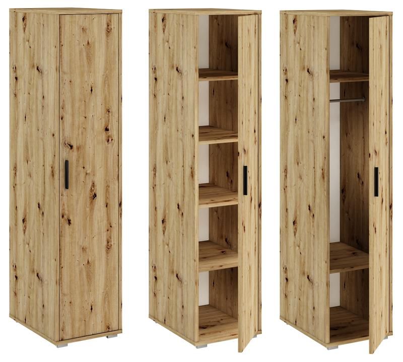 Szafa Matkam regał bodo 1D4P ufc dąb artisan 1 szt.