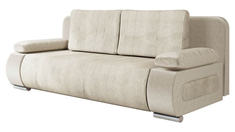 Kanapa rozkładana MIRJAN 24 Emma Sztruks kość słoniowa/waniliowy 1 szt.