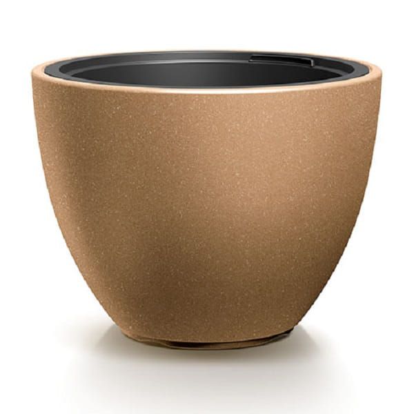 Doniczka Heos ECO Wood, Prosperplast, Naturo, 395 mm, 1 szt.