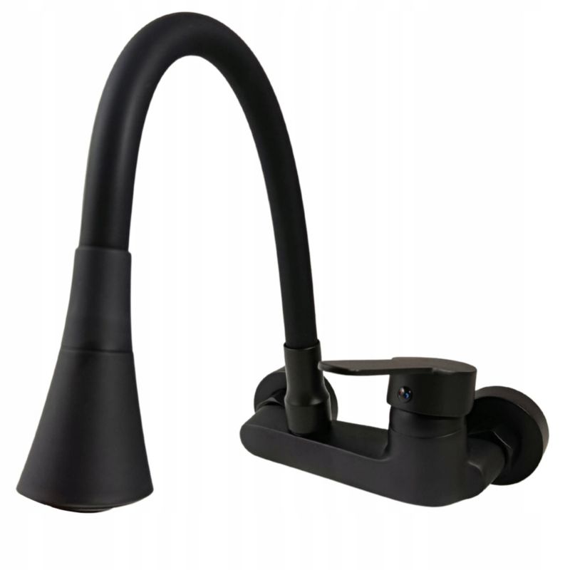 Bateria kuchenna ścienna Estiva Nurpe Black elastyczna czarna 1 szt.