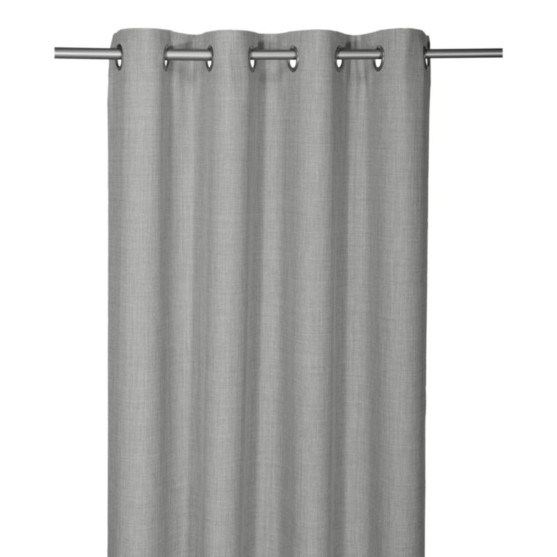 Zasłona GoodHome zaciemniająca Novan 140 x 260 cm jasnoszara