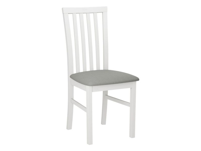 Krzesło MIRJAN 24 Milano I biały/szary 1 szt.