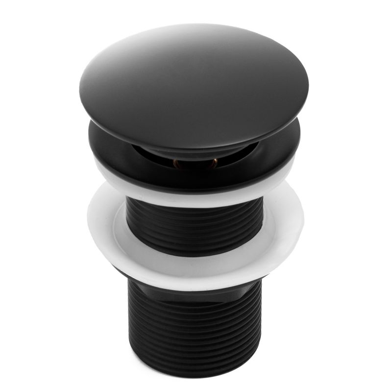 Korek klik-klak YOKA HOME do umywalki bez przelewu czarny 1 szt.