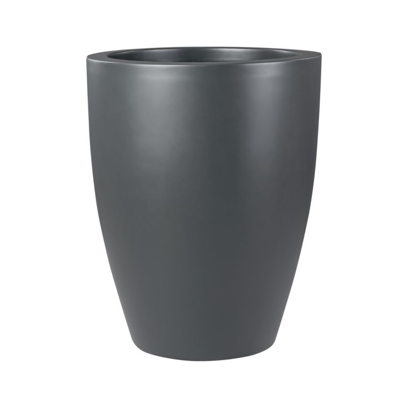 Doniczka Lechuza Z Włókna Szklanego Na Taras Do Domu D982C antracyt Mat 1 szt