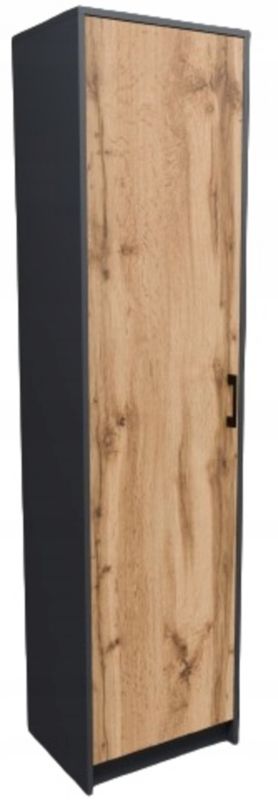 Szafa Matkam słupek 1D2P jednodrzwiowy Rob grafit-wotan 1 szt.