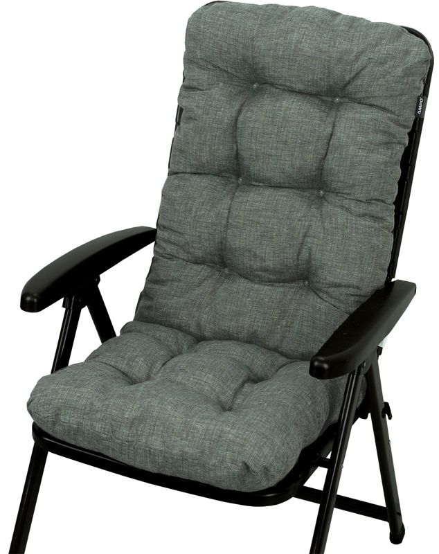 Poduszka na krzesło ogrodowe fotel AMPO antracyt 1 szt.