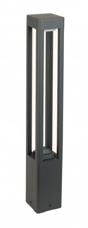 Lampa ogrodowa stojąca SU-MA Fan ciemnoszara 1 x GX53 x 11W IP54 wym: 80 x 11 x 11 cm - 1 szt.