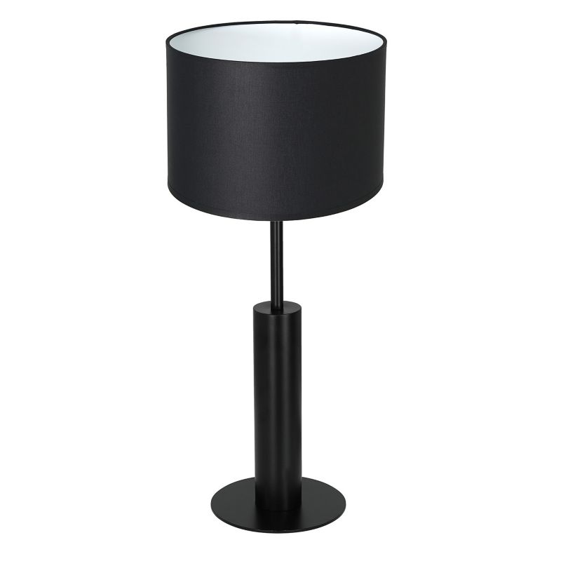 Lampka stołowa Luminex Table Lamps czarny mat-biała 1 x E27 x 15W IP20 wym: 58 x 25 x 25 cm metal - 1 szt.