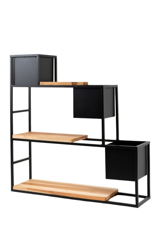 Kwietnik Your Loft Design Black Oak 90x23x90 Lyon S 1szt.