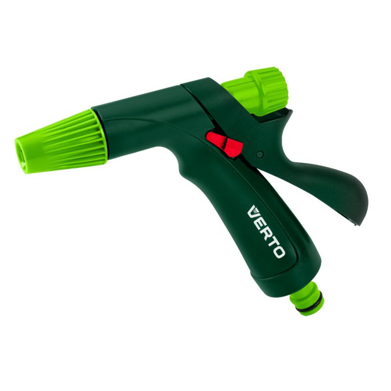 Zraszacz VERTO pistoletowy regulowany wykonany z ABS 1 szt