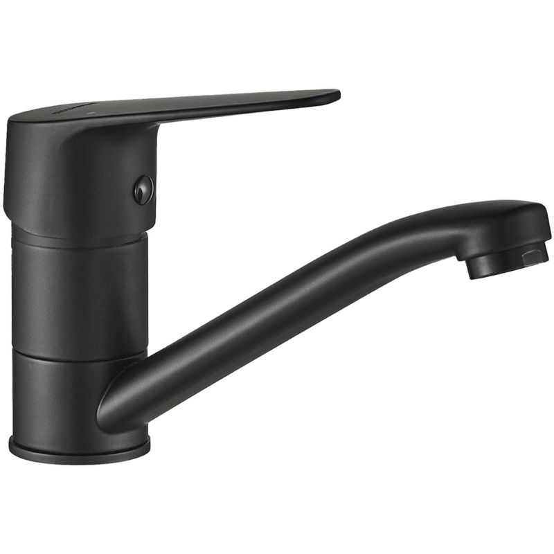 Bateria Umywalkowa Kuchinox Stojąca SAGRA Ruchoma wylewka Czarna 1 szt.