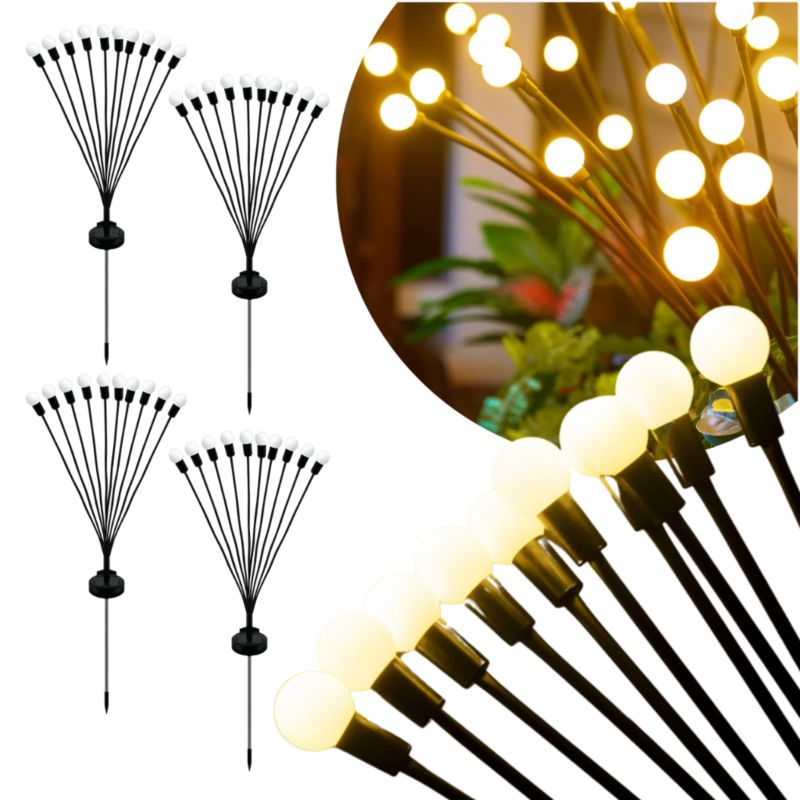 Lampa Solarna Wbijana Blixtar B-S-LAMP-BALL-4X IP65 4 szt.