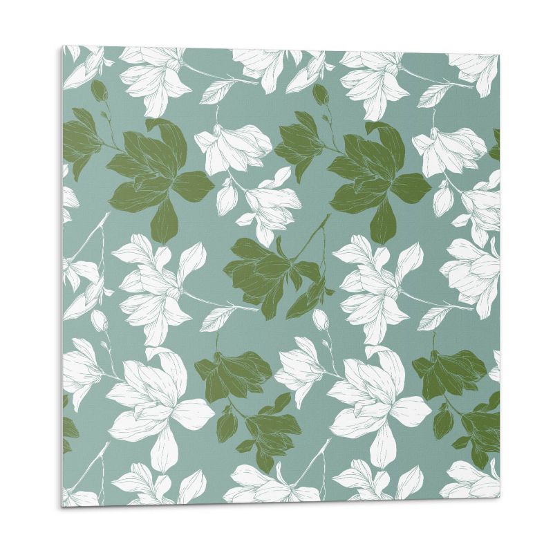 Kafelki samoprzylepne Wallfluent 30x30 cm Kwiatowy deseniowy akcent 9 szt.