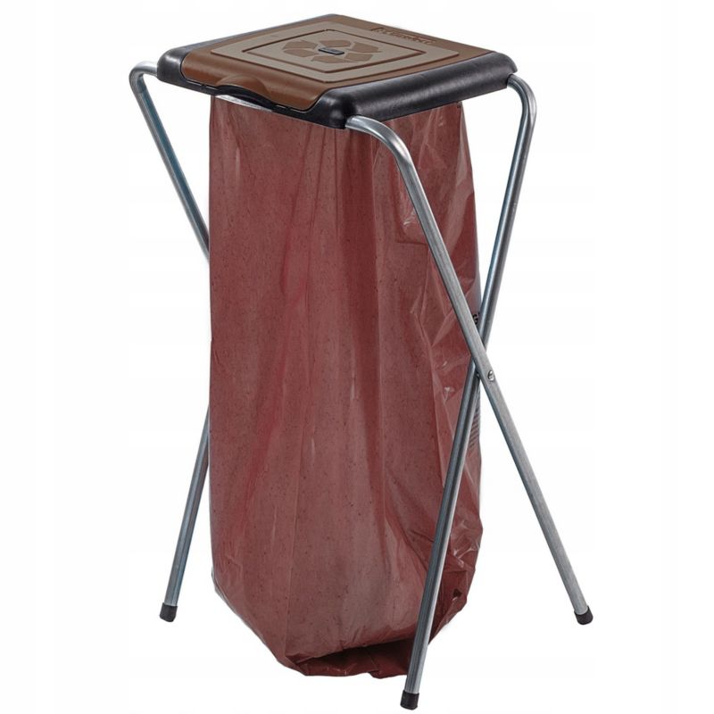 Kosz KADAX Stojak Do Segregacji Śmieci 1 Stanowisko Na Worki 120L Stelaż 1szt.