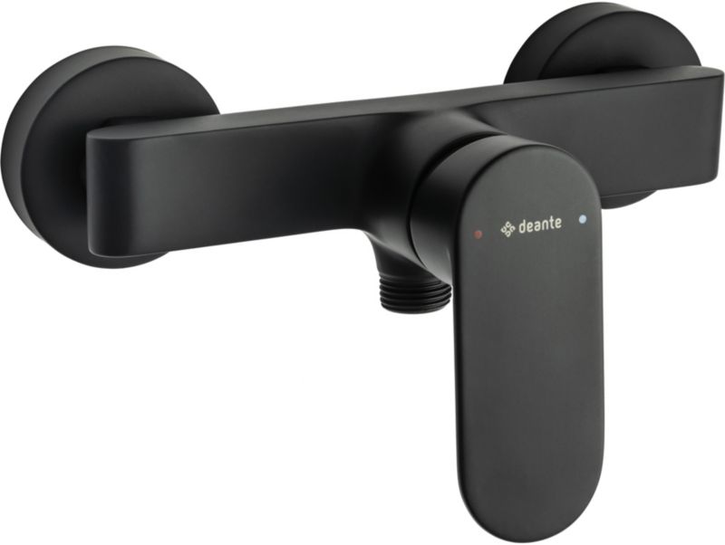Bateria wannowa prysznicowa Deante ALPINIA NERO ścienna BGA N40M 1 szt.