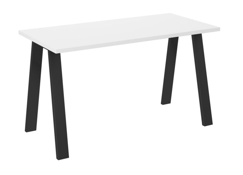 Stół do jadalni metalowe nogi Bonni Kleo 138x67 Biały 1 szt.