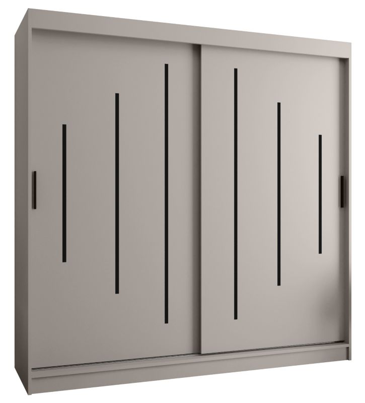 Szafa przesuwna Abiks RUBINO Y 200 kaszmir 1szt.