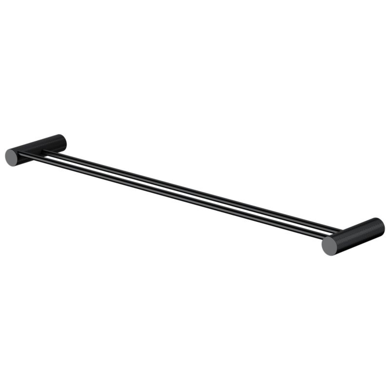 Drążek na ręcznik Cersanit Zen czarny, stal nierdzewna, 60 cm, 1 szt.