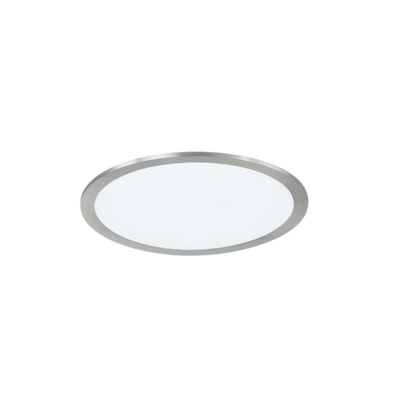 Plafon sufitowy lampa Trio Phoenix srebrno-biały LED 15W 3000K 1500 lm IP20 wym: 4,2 x 30 x 30 cm metal - 1 szt.