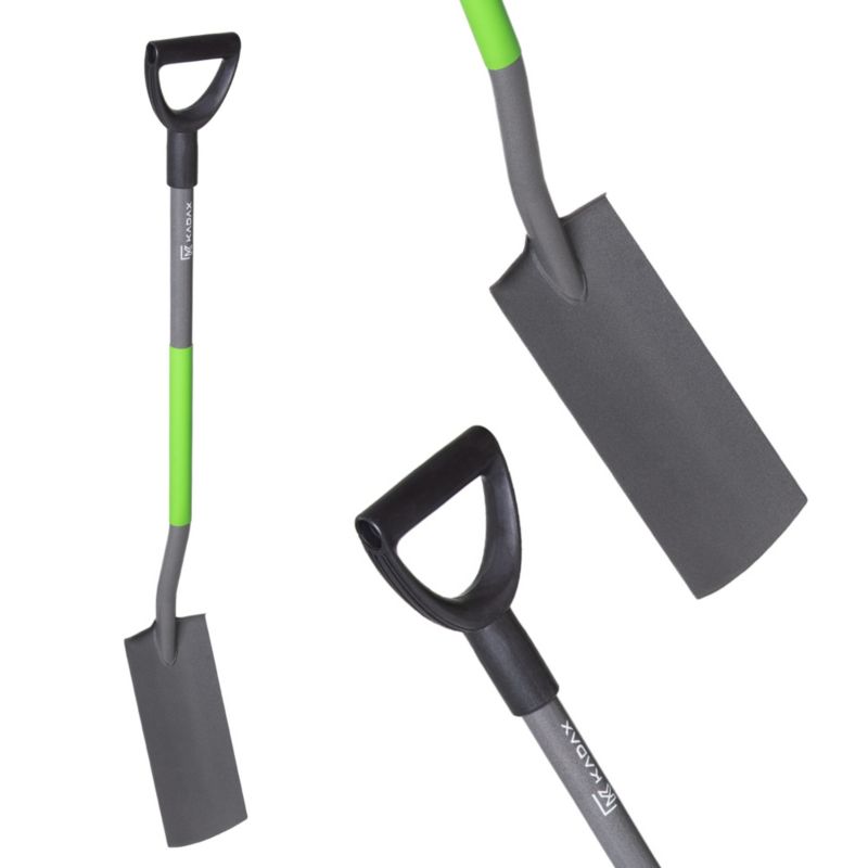 Łopata KADAX Szpadel 126cm Drenarski Długi Sadowniczy Wąski Ostry Dołownik 1szt.