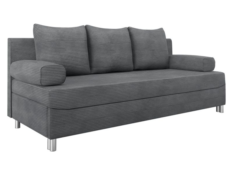 Kanapa rozkładana MIRJAN 24 Dover Sztruks ciemny szary 1 szt.