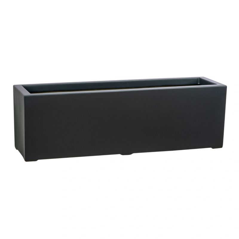 Doniczka Lechuza Z Włókna Szklanego Na Taras Do Domu D972LB antracyt Mat 1 szt