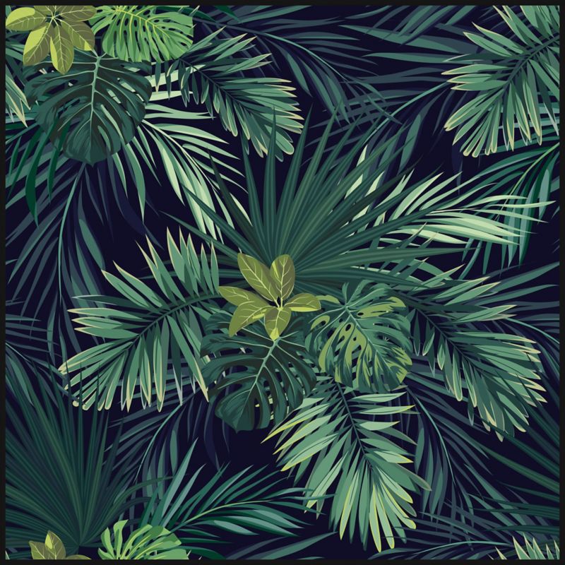 Obraz Deco box Liście 2 50 x 50 cm