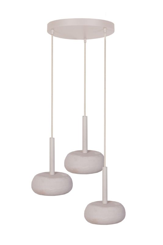 Lampa wisząca Sigma Lighting Otto beżowa wym: 120 x 48 x 48 cm 3xGX53 x 1 szt.