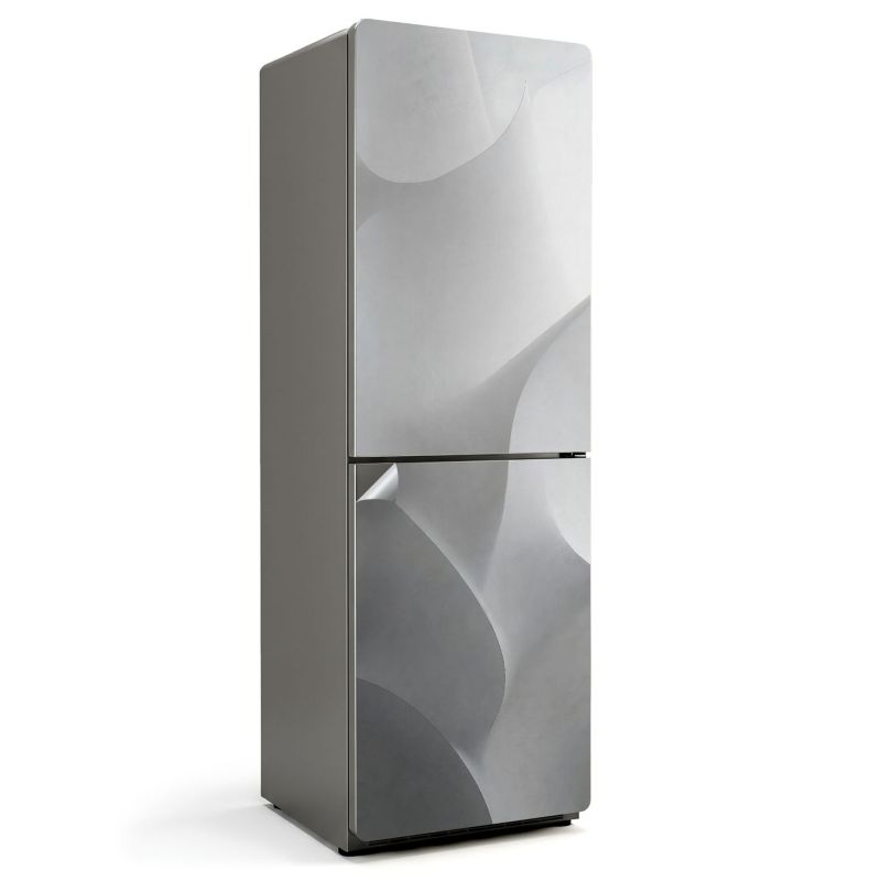 Ozdobna naklejka na lodówkę Wallfluent 60x180 cm Fale abstrakcyjnych kształtów 1 szt.