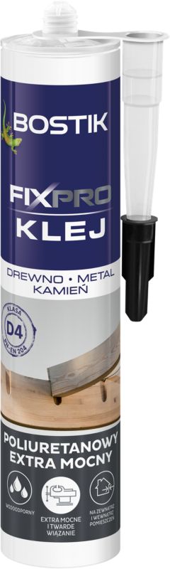 Klej montażowy Bostik FixPro do drewna i metalu 300 ml