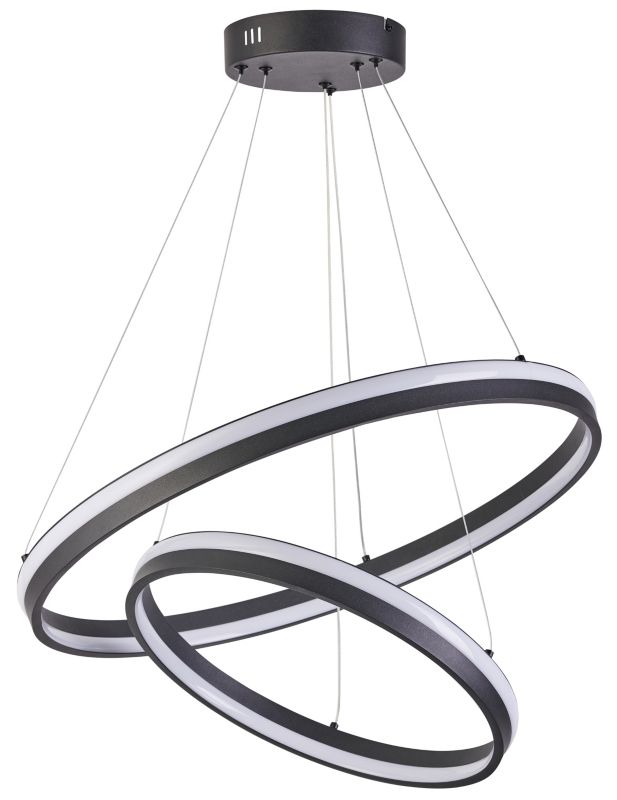 Lampa wisząca Proxima 5120 lm 3000 - 4000 K czarna