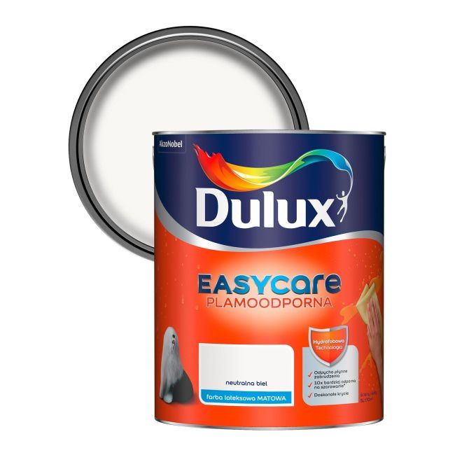 Farba Dulux EasyCare neutralna biel 5 l