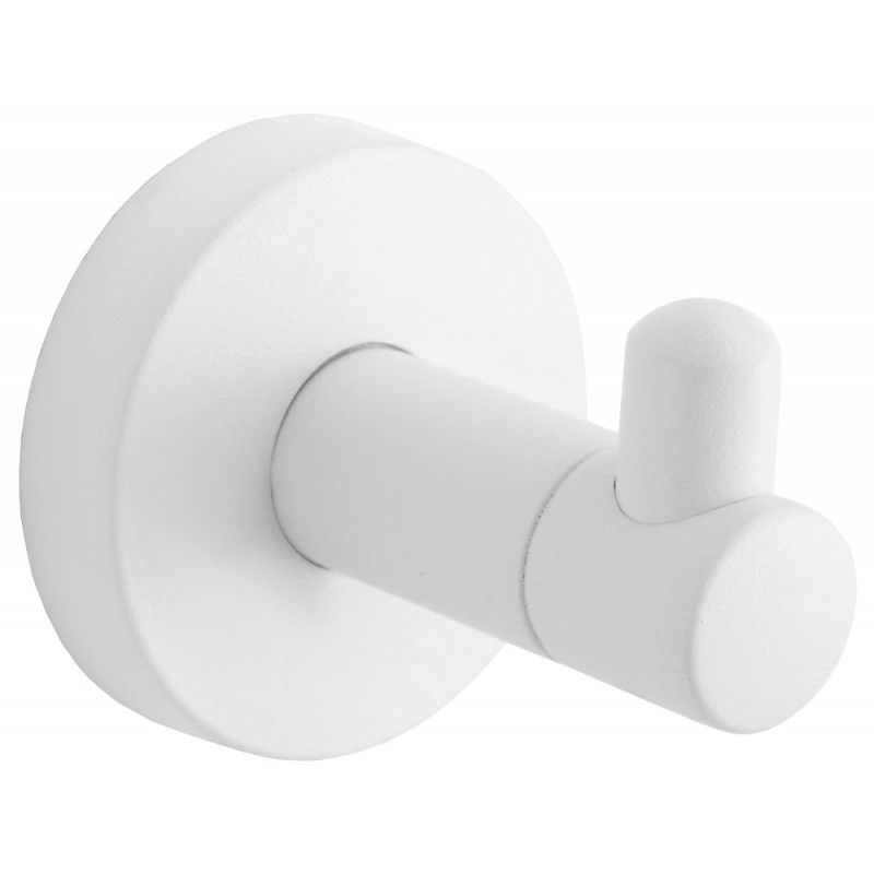 Haczyk na ręcznik Mexen Remo biały 1 szt.