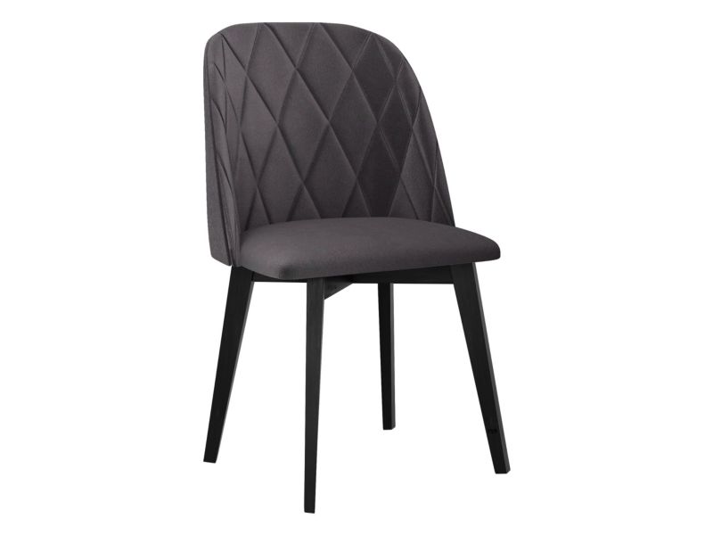 Krzesło MIRJAN 24 Monti III Pik romb czarny/antracyt 1 szt.