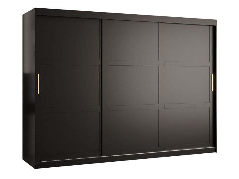 Szafa przesuwna MIRJAN 24 Ramiro 1 250 czarny 1 szt.