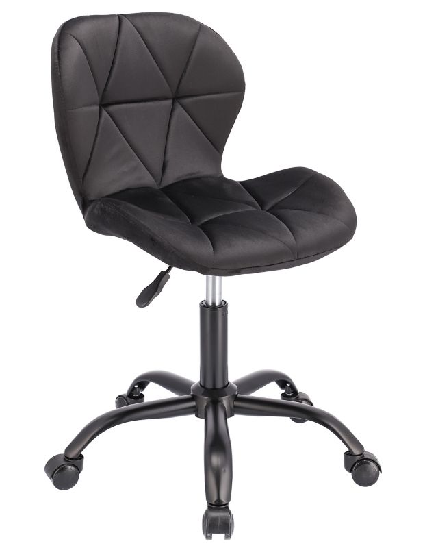 Krzesło obrotowe JUMI welurowe eleganckie ENDO biurowe 1 szt