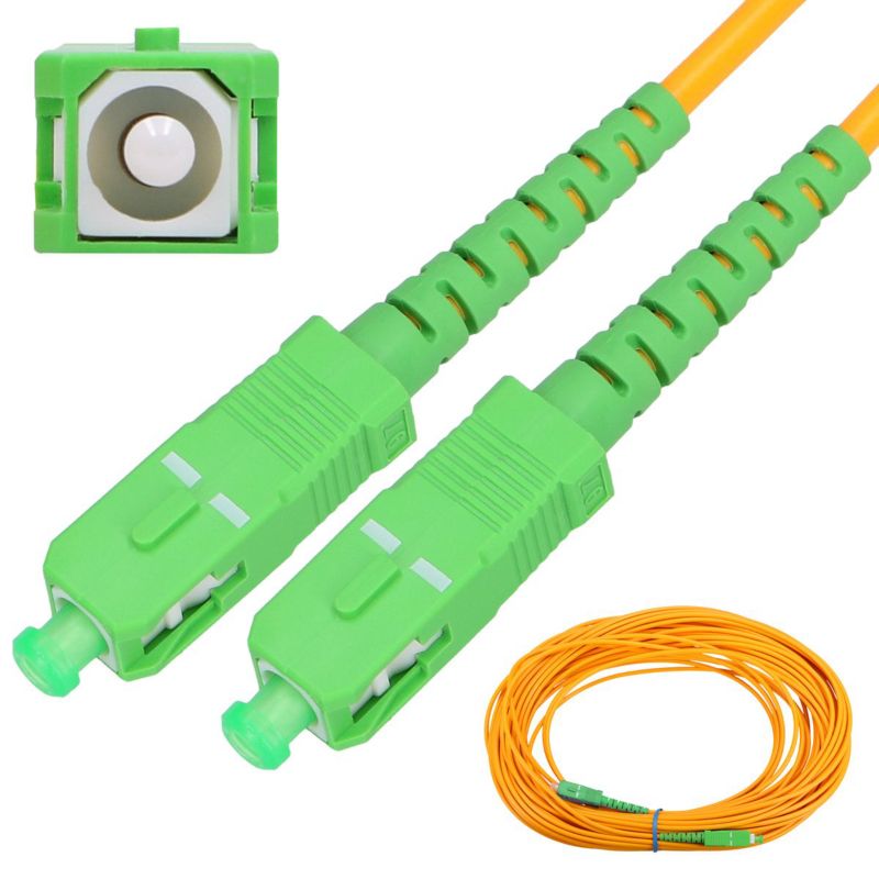 Patchcord Extralink SC/APC-SC/APC 30m Jednomodowy, Simplex, 3mm, 30m 1szt