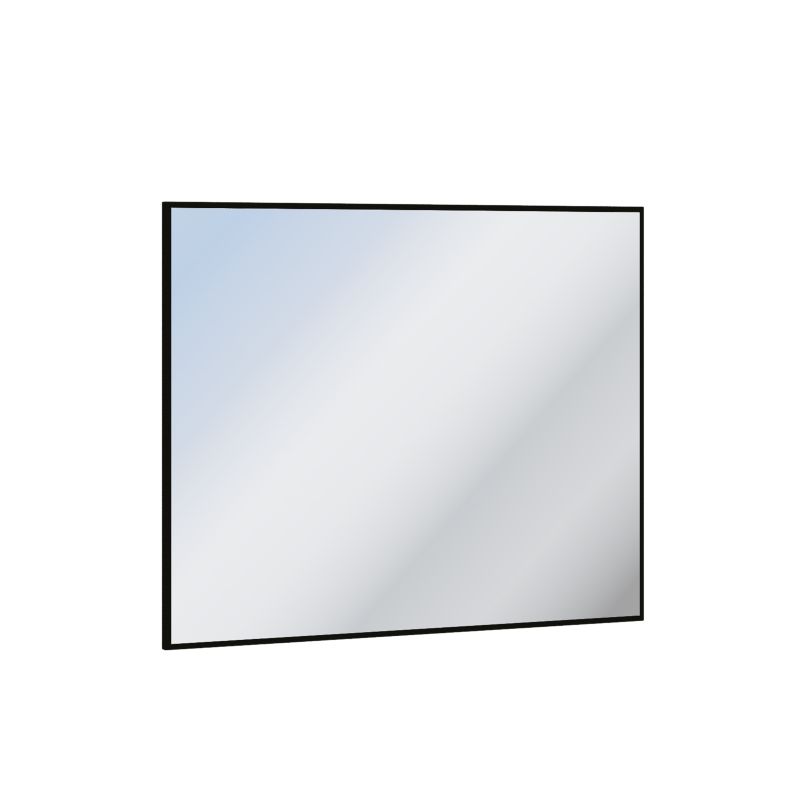 Lustro prostokątne Bettso Quant stylowe w czarnej ramce do przedpokoju 1szt.