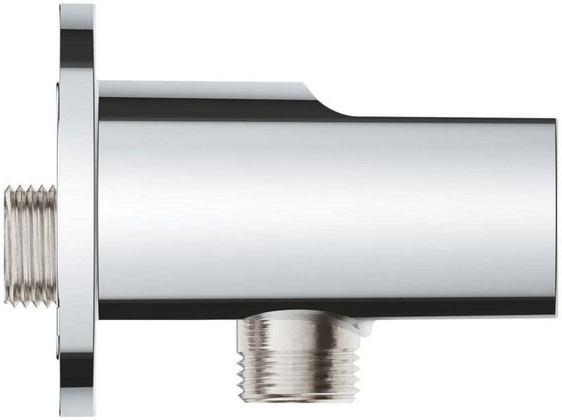 Przyłącze kątowe Grohe Vitalio z uchwytem, StarLight Chrome, 1/2", 24M gwarancji, 1 szt.