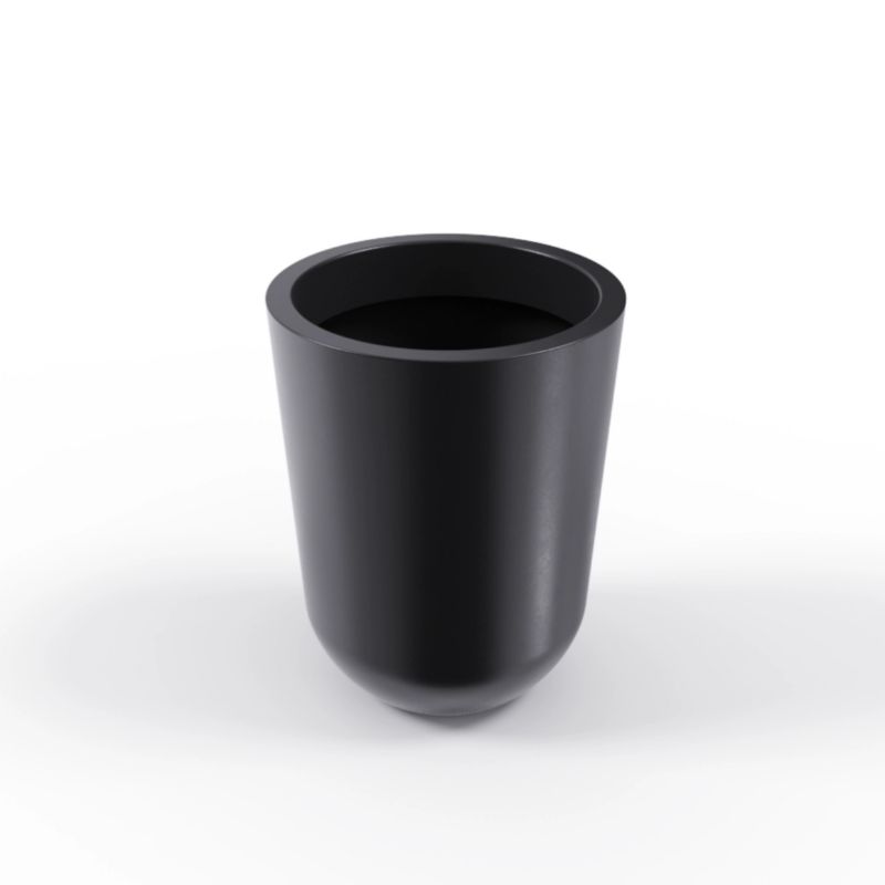 Doniczka Lechuza Z Polietylenu Do Domu Na Taras WESTA PL-WE50 czarny 1 szt