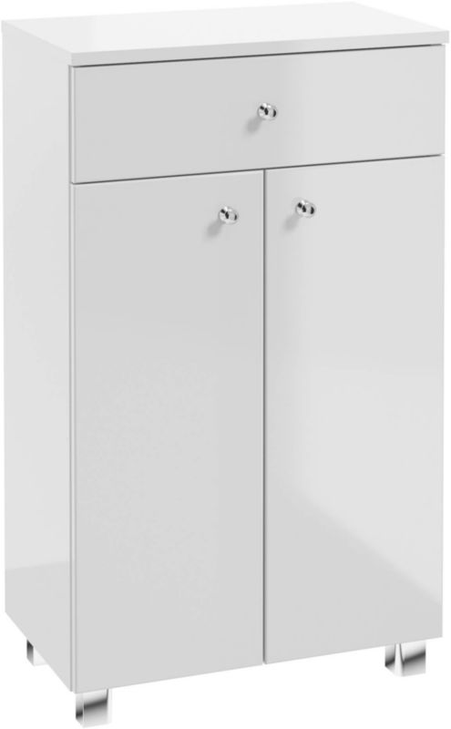 Komoda Pat 50 cm biały połysk